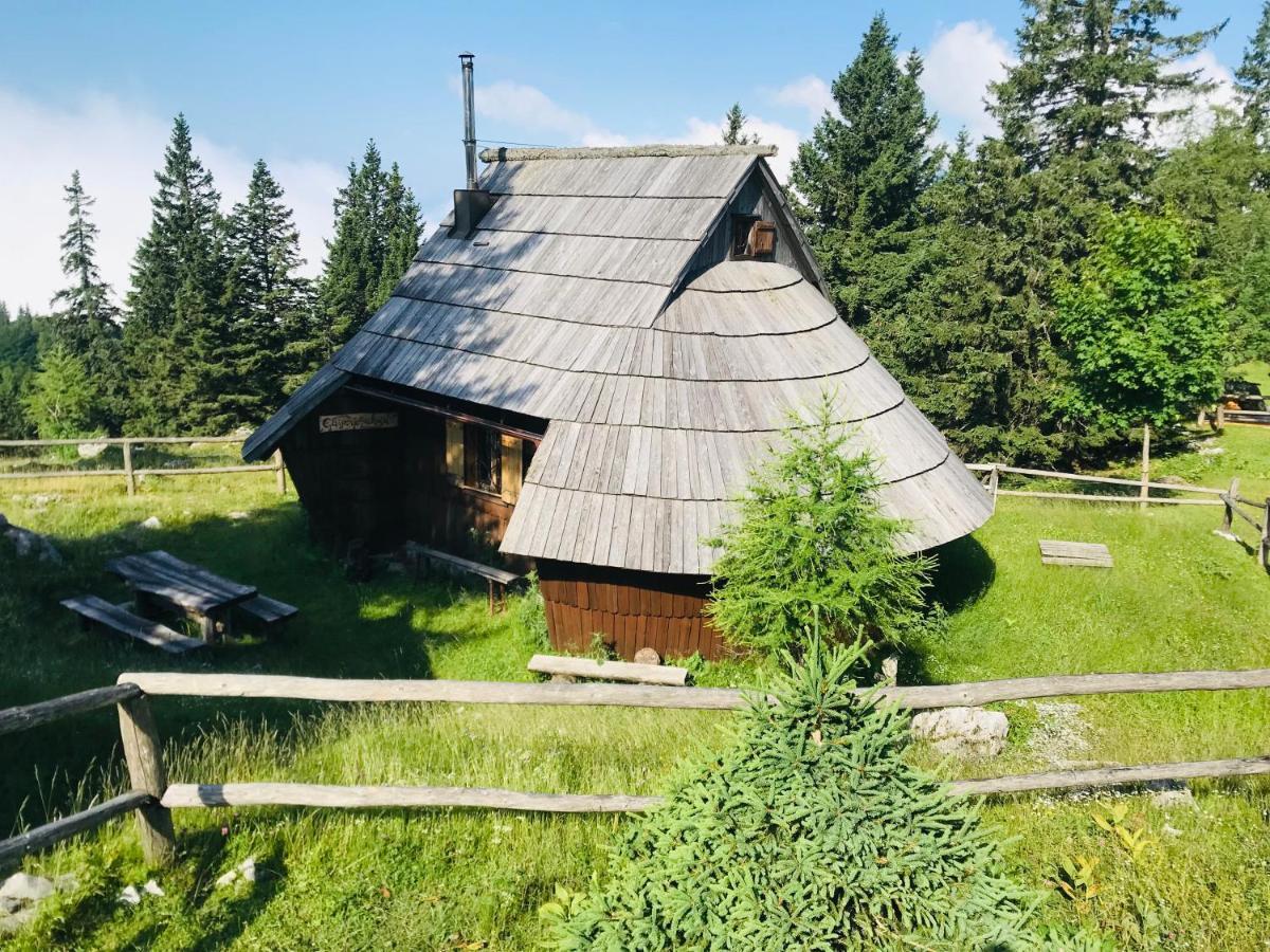 Chalet Gasparjeva Velika Planina Kamnik Exterior foto